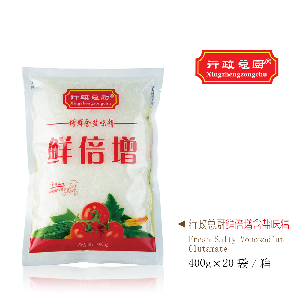 鮮倍增含鹽味精400g